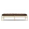 Carl Hansen & Son カール・ハンセン＆サン OW150 コロニアル デイベッド　オーク（ソープフィニッシュ） 張座：レザー Thor デザイン：オーレ・ヴァンシャー ※ネックピロー別売
