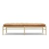 Carl Hansen & Son カール・ハンセン＆サン OW150 コロニアル デイベッド　オーク（ソープフィニッシュ） 張座：レザー Thor デザイン：オーレ・ヴァンシャー ※ネックピロー別売