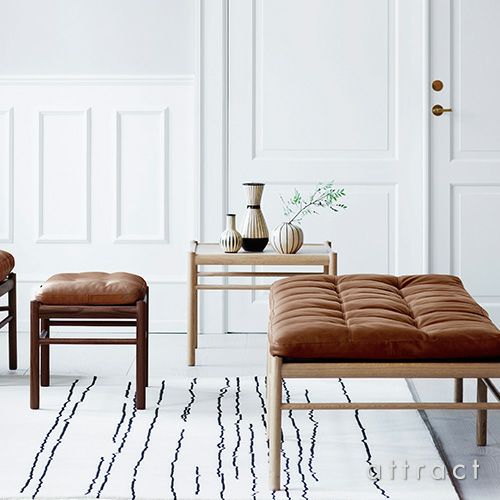 Carl Hansen & Son カール・ハンセン＆サン OW449 コロニアル コーヒーテーブル オーク（ブラック塗装） デザイン：オーレ・ヴァンシャー