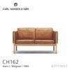 Carl Hansen & Son カール・ハンセン＆サン CH162 ソファ 2シーター オーク（オイルフィニッシュ） 張座：レザー Thor デザイン：ハンス・J・ウェグナー