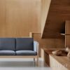 Carl Hansen & Son カール・ハンセン＆サン CH162 ソファ 2シーター オーク（オイルフィニッシュ） 張座：レザー Thor デザイン：ハンス・J・ウェグナー