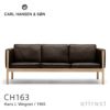 Carl Hansen & Son カール・ハンセン＆サン CH163 ソファ 3シーター オーク（オイルフィニッシュ） 張座：レザー Thor デザイン：ハンス・J・ウェグナー