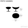 FRITZ HANSEN フリッツ・ハンセン EGG エッグチェア 3127 フットスツール Christianshavn クリスチャンハウン カラー：26色 ベースカラー：5色 デザイン：アルネ・ヤコブセン