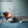 FRITZ HANSEN フリッツ・ハンセン POT ポットチェア 3318 ラウンジチェア Christianshavn クリスチャンハウン カラー：26色 ベースカラー：2色 デザイン：アルネ・ヤコブセン 