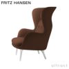 FRITZ HANSEN フリッツ・ハンセン RO ロオチェア JH1 ラウンジチェア Christianshavn クリスチャンハウン カラー：26色 サテン仕上げアルミベース デザイン：ハイメ・アジョン 