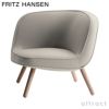 FRITZ HANSEN フリッツ・ハンセン VIA57 BI01 ラウンジチェア Christianshavn クリスチャンハウン カラー：26色 ウッドベース：オーク無垢材 デザイン：KiBiSi（キビシ） 