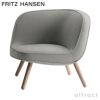 FRITZ HANSEN フリッツ・ハンセン VIA57 BI01 ラウンジチェア Christianshavn クリスチャンハウン カラー：26色 ウッドベース：オーク無垢材 デザイン：KiBiSi（キビシ） 