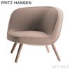 FRITZ HANSEN フリッツ・ハンセン VIA57 BI01 ラウンジチェア Christianshavn クリスチャンハウン カラー：26色 ウッドベース：オーク無垢材 デザイン：KiBiSi（キビシ） 