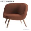 FRITZ HANSEN フリッツ・ハンセン VIA57 BI01 ラウンジチェア Christianshavn クリスチャンハウン カラー：26色 ウッドベース：オーク無垢材 デザイン：KiBiSi（キビシ） 