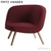 FRITZ HANSEN フリッツ・ハンセン VIA57 BI01 ラウンジチェア Christianshavn クリスチャンハウン カラー：26色 ウッドベース：オーク無垢材 デザイン：KiBiSi（キビシ） 