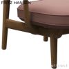 FRITZ HANSEN フリッツ・ハンセン FRED フレッド JH97 ラウンジチェア Christianshavn クリスチャンハウン カラー：26色 ウッドベース 無垢材 デザイン：ハイメ・アジョン