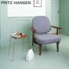 FRITZ HANSEN フリッツ・ハンセン FRED フレッド JH97 ラウンジチェア Christianshavn クリスチャンハウン カラー：26色 ウッドベース 無垢材 デザイン：ハイメ・アジョン