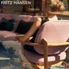 FRITZ HANSEN フリッツ・ハンセン FRED フレッド JH97 ラウンジチェア Christianshavn クリスチャンハウン カラー：26色 ウッドベース 無垢材 デザイン：ハイメ・アジョン