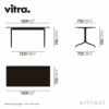 Vitra ヴィトラ Belleville Table ベルヴィル テーブル W1600mm アウトドア 屋外 カラー：2色 デザイン：ロナン＆エルワン・ブルレック