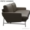  FRITZ HANSEN フリッツ・ハンセン LISSONI SOFA リッソーニソファ PL112S 2人掛けソファ W168cm エッセンシャルレザー カラー：5色 マットポリッシュ仕上げスチールベース デザイン：ピエロ・リッソーニ 