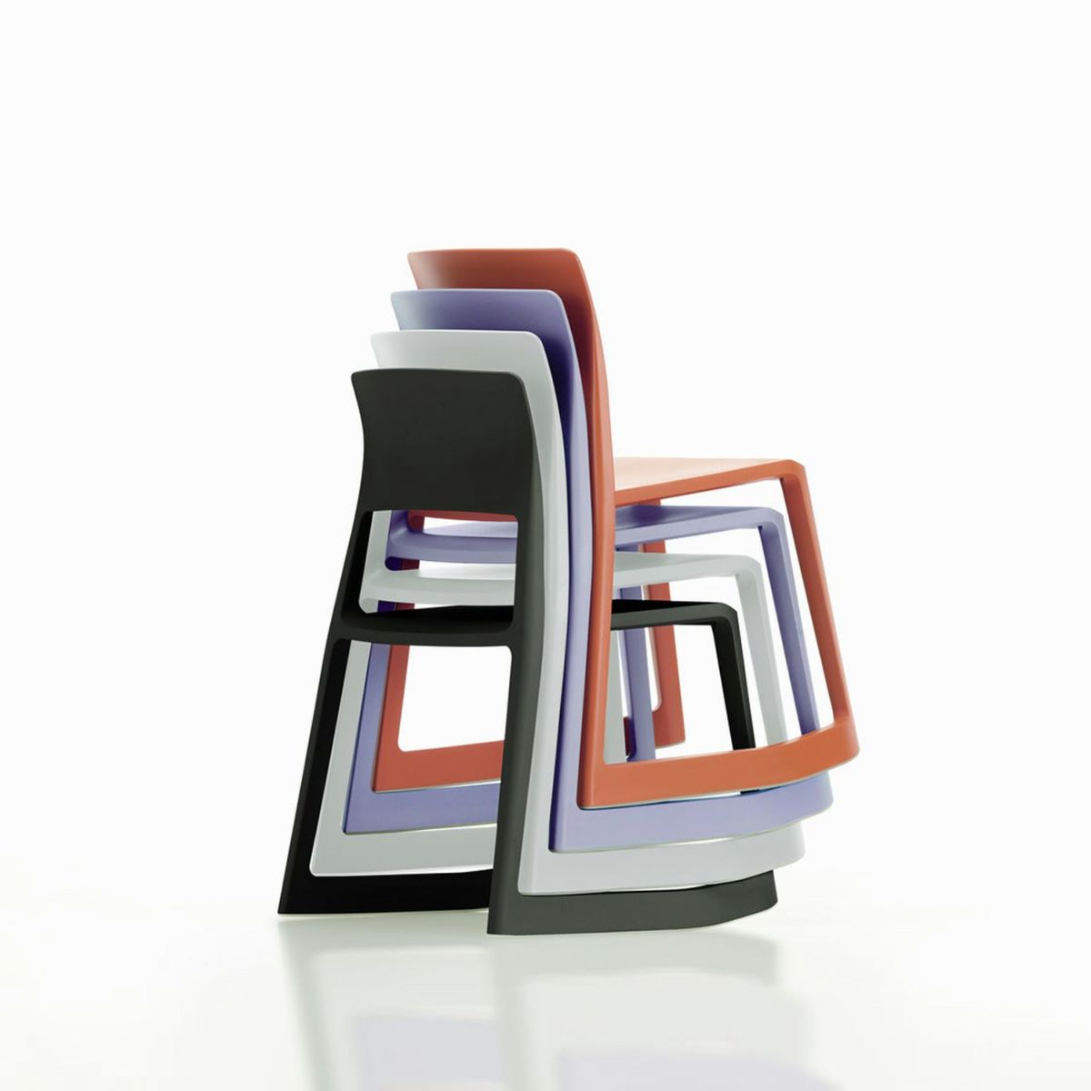 Vitra ヴィトラ Tip Ton RE ティプトンリ スタッキングチェア アウトドア カラー：8色 デザイン：バーバー・オズガビー