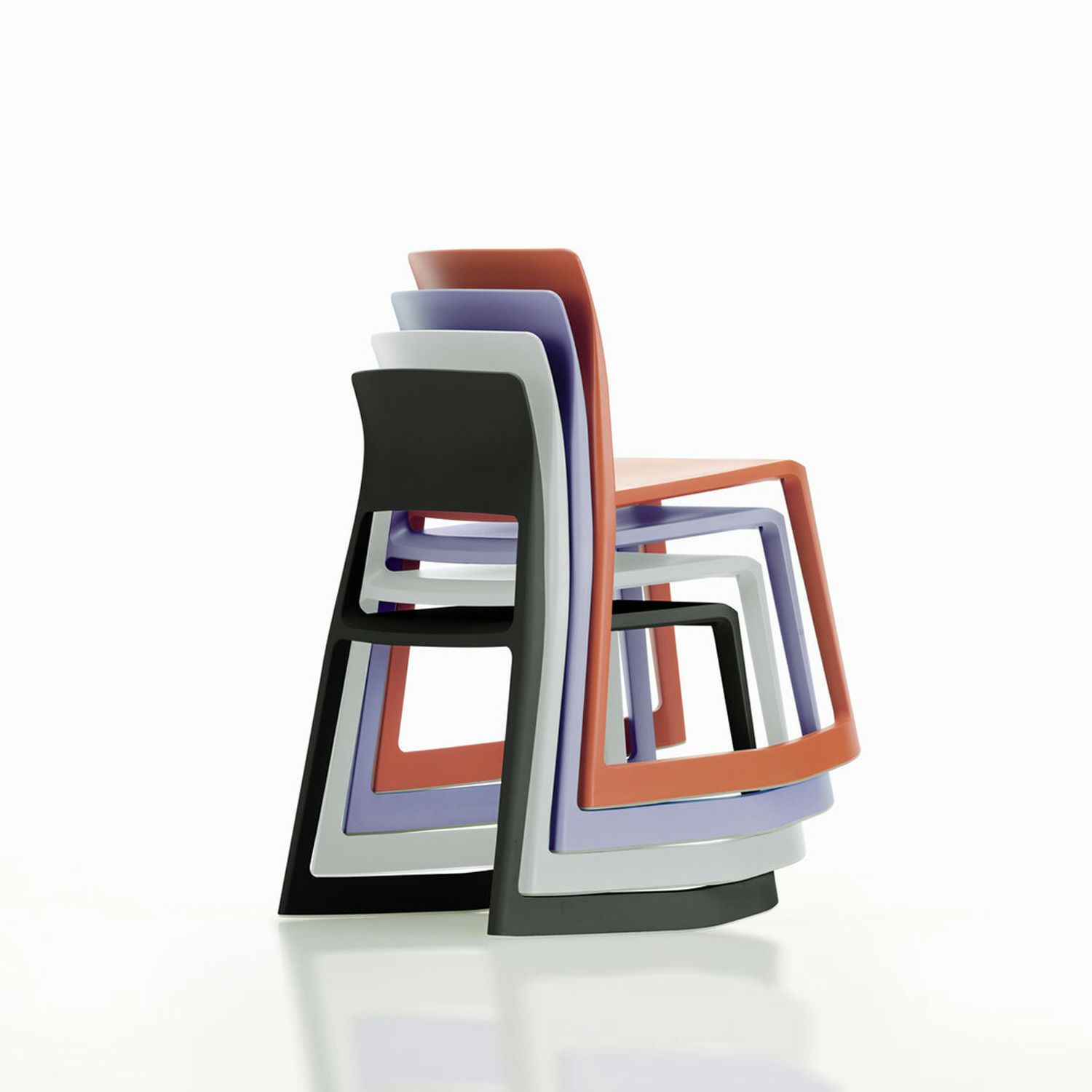 Vitra ヴィトラ Tip Ton RE ティプトンリ スタッキングチェア アウトドア カラー：8色 デザイン：バーバー・オズガビー