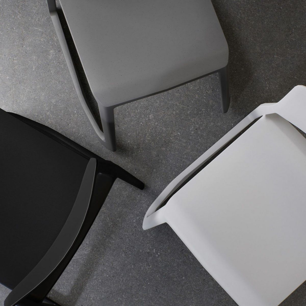 Vitra ヴィトラ Tip Ton RE ティプトンリ スタッキングチェア アウトドア カラー：8色 デザイン：バーバー・オズガビー