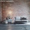 FRITZ HANSEN フリッツ・ハンセン LUNE ルネソファ JH200 2シーターソファ Linara リナーラ カラー：6色 ベース：3色 デザイン：ハイメ・アジョン