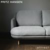 FRITZ HANSEN フリッツ・ハンセン LUNE ルネソファ JH200 2シーターソファ Linara リナーラ カラー：6色 ベース：3色 デザイン：ハイメ・アジョン