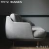 FRITZ HANSEN フリッツ・ハンセン LUNE ルネソファ JH200 2シーターソファ Linara リナーラ カラー：6色 ベース：3色 デザイン：ハイメ・アジョン