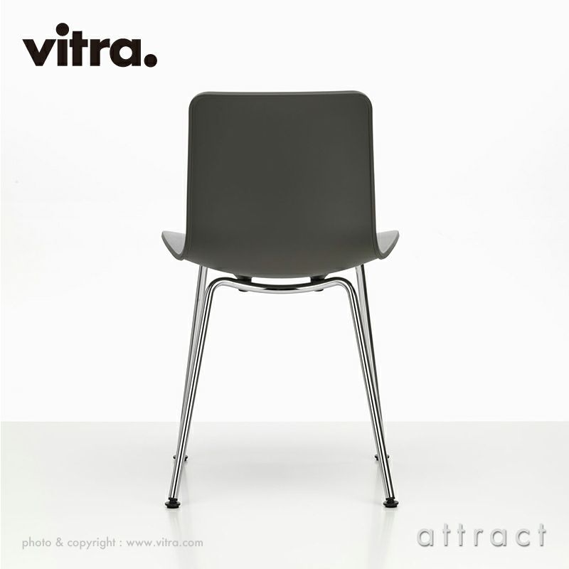Vitra ヴィトラ HAL ハル RE Tube チューブ スチールベース 4本脚 クローム仕上げ カラー：8色 デザイン：ジャスパー・モリソン
