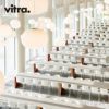 Vitra ヴィトラ HAL ハル RE Tube チューブ スチールベース 4本脚 クローム仕上げ カラー：8色 デザイン：ジャスパー・モリソン