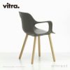 Vitra ヴィトラ HAL ハル RE Armchair Wood アームチェア ウッド ウッドベース 4本脚 ベース：2種類 カラー：8色 デザイン：ジャスパー・モリソン