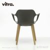 Vitra ヴィトラ HAL ハル RE Armchair Wood アームチェア ウッド ウッドベース 4本脚 ベース：2種類 カラー：8色 デザイン：ジャスパー・モリソン