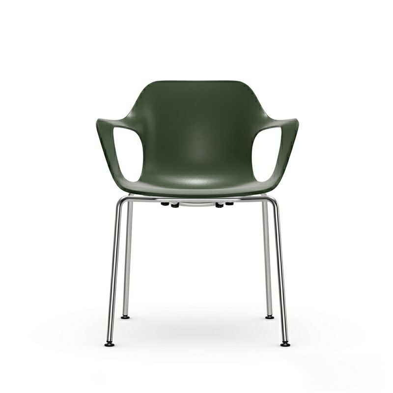 Vitra ヴィトラ HAL ハル RE Armchair Tube アームチェア チューブ スタッカブル スチールベース 4本脚 ベース：2種類 カラー：8色 デザイン：ジャスパー・モリソン