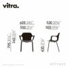 Vitra ヴィトラ HAL ハル RE Armchair Tube アームチェア チューブ スタッカブル スチールベース 4本脚 ベース：2種類 カラー：8色 デザイン：ジャスパー・モリソン