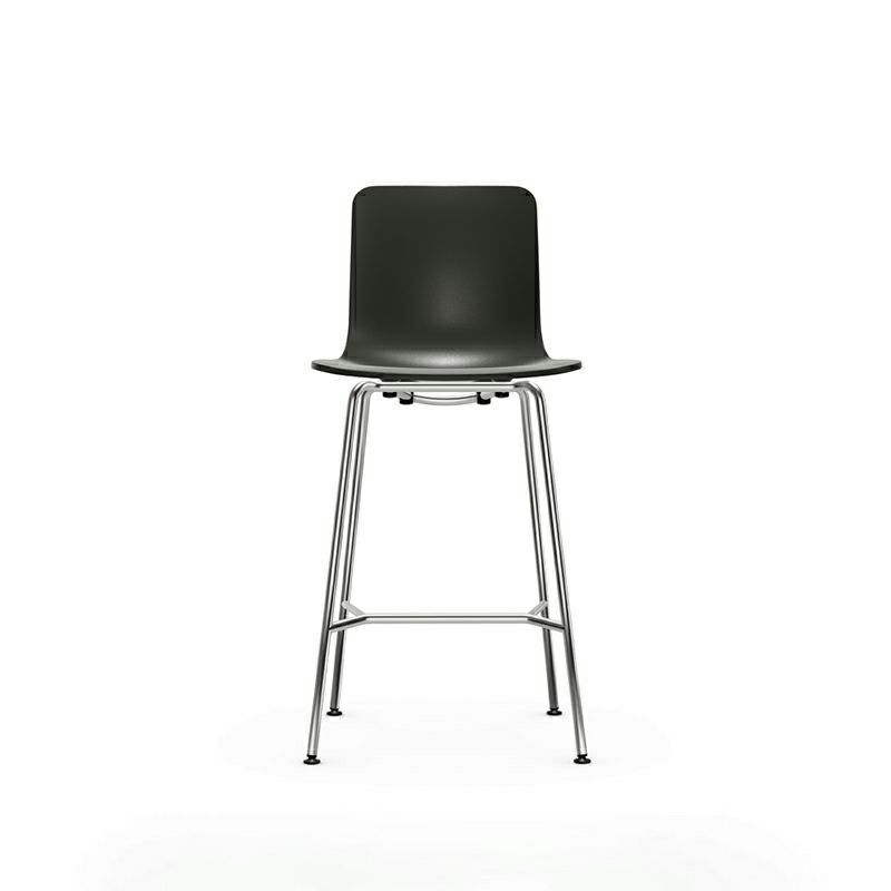 Vitra ヴィトラ HAL ハル RE Stool スツール ミディアム SH64.5cm スチールベース 4本脚 クローム仕上げ カラー：8色 デザイン：ジャスパー・モリソン