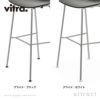 Vitra ヴィトラ HAL ハル RE Stool スツール ミディアム SH64.5cm スチールベース 4本脚 クローム仕上げ カラー：8色 デザイン：ジャスパー・モリソン