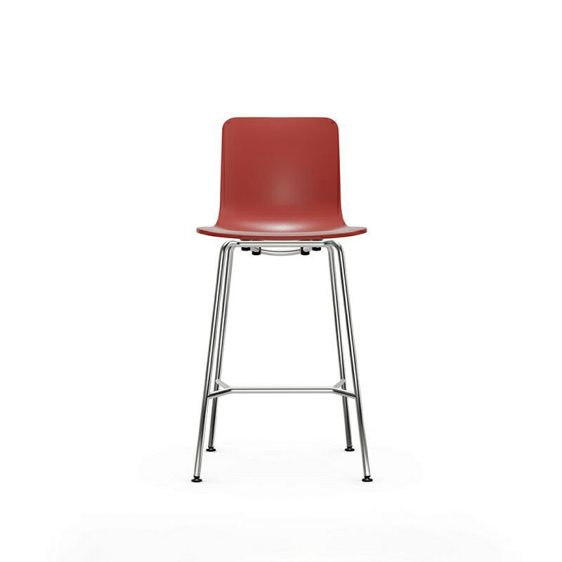 Vitra ヴィトラ HAL ハル RE Stool スツール ミディアム SH64.5cm スチールベース 4本脚 クローム仕上げ カラー：8色 デザイン：ジャスパー・モリソン