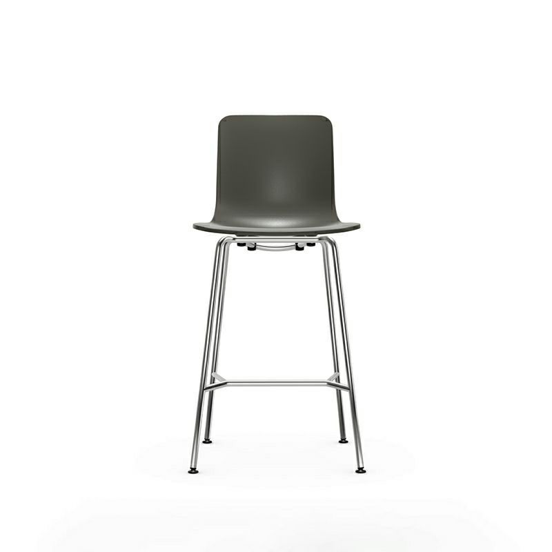 Vitra ヴィトラ HAL ハル RE Stool スツール ミディアム SH64.5cm スチールベース 4本脚 クローム仕上げ カラー：8色 デザイン：ジャスパー・モリソン
