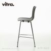 Vitra ヴィトラ HAL ハル RE Stool スツール ミディアム SH64.5cm スチールベース 4本脚 クローム仕上げ カラー：8色 デザイン：ジャスパー・モリソン