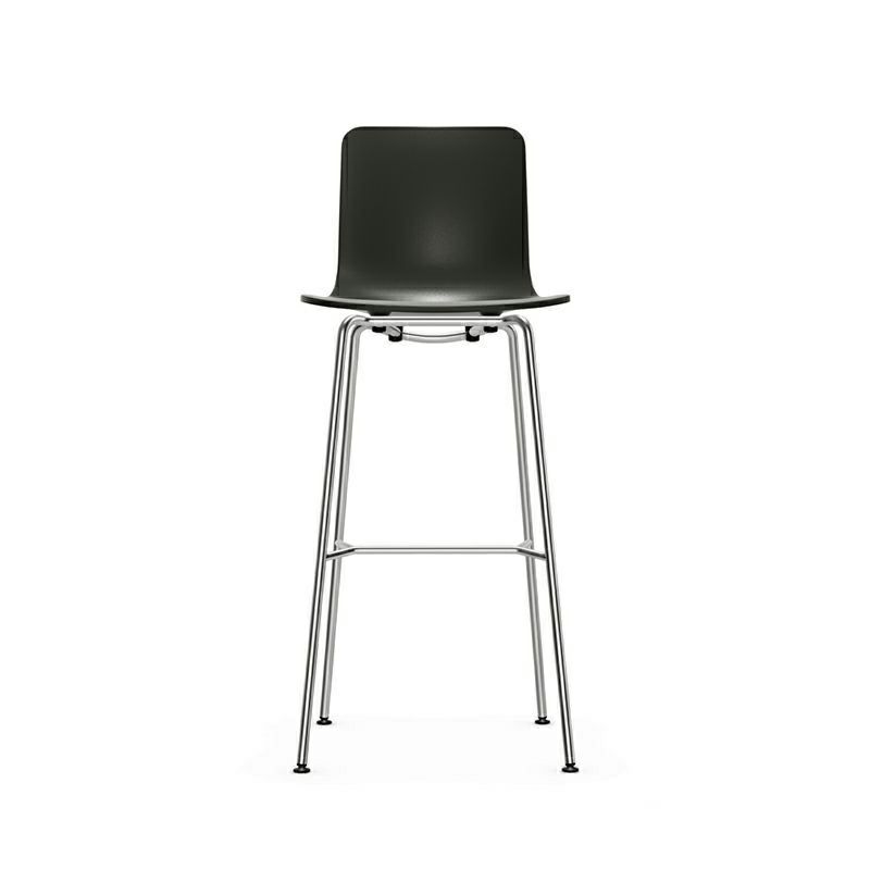 Vitra ヴィトラ HAL ハル RE Stool スツール ハイ SH78cm スチールベース 4本脚 クローム仕上げ カラー：8色 デザイン：ジャスパー・モリソン