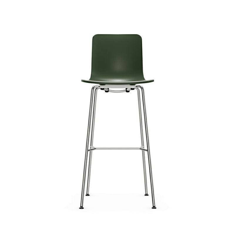 Vitra ヴィトラ HAL ハル RE Stool スツール ハイ SH78cm スチールベース 4本脚 クローム仕上げ カラー：8色 デザイン：ジャスパー・モリソン