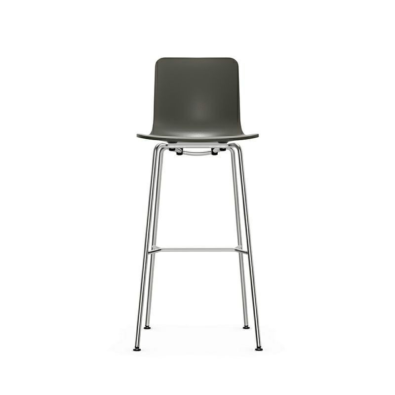 Vitra ヴィトラ HAL ハル RE Stool スツール ハイ SH78cm スチールベース 4本脚 クローム仕上げ カラー：8色 デザイン：ジャスパー・モリソン