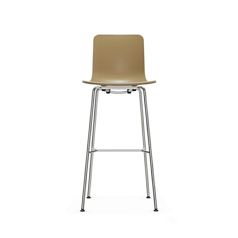 Vitra ヴィトラ HAL ハル RE Stool スツール ハイ SH78cm スチールベース 4本脚 クローム仕上げ カラー：8色 デザイン：ジャスパー・モリソン