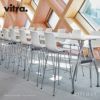 Vitra ヴィトラ HAL ハル RE Stool スツール ハイ SH78cm スチールベース 4本脚 クローム仕上げ カラー：8色 デザイン：ジャスパー・モリソン