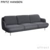 FRITZ HANSEN フリッツ・ハンセン LUNE ルネソファ JH300 3シーターソファ Christianshavn クリスチャンハウン カラー：26色 ベース：3色 デザイン：ハイメ・アジョン