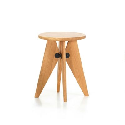 Vitra ヴィトラ Tabouret Bois タブレ ボワ スツール サイドテーブル カラー：3色 デザイン：ジャン・プルーヴェ |  アトラクト・オンラインショップ