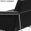 FRITZ HANSEN フリッツ・ハンセン SERIES 3300 3302 2人掛けソファ W126cm エッセンシャルレザー カラー：5色 クローム仕上げスチールベース デザイン：アルネ・ヤコブセン 
