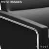 FRITZ HANSEN フリッツ・ハンセン SERIES 3300 3302 2人掛けソファ W126cm エッセンシャルレザー カラー：5色 クローム仕上げスチールベース デザイン：アルネ・ヤコブセン 