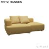 FRITZ HANSEN フリッツ・ハンセン ALPHABET SOFA アルファベットソファ PL210-3 2シーター ソファ W210cm コーナー位置：左コーナー Christianshavn クリスチャンハウン カラー：26色 （単色張り） デザイン：ピエロ・リッソーニ ※クッション別売り