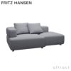 FRITZ HANSEN フリッツ・ハンセン ALPHABET SOFA アルファベットソファ PL210-3 2シーター ソファ W210cm コーナー位置：左コーナー Christianshavn クリスチャンハウン カラー：26色 （単色張り） デザイン：ピエロ・リッソーニ ※クッション別売り