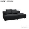 FRITZ HANSEN フリッツ・ハンセン ALPHABET SOFA アルファベットソファ PL210-3 2シーター ソファ W210cm コーナー位置：左コーナー Christianshavn クリスチャンハウン カラー：26色 （単色張り） デザイン：ピエロ・リッソーニ ※クッション別売り