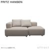 FRITZ HANSEN フリッツ・ハンセン ALPHABET SOFA アルファベットソファ PL210-3 2シーター ソファ W210cm コーナー位置：左コーナー Christianshavn クリスチャンハウン カラー：26色 （単色張り） デザイン：ピエロ・リッソーニ ※クッション別売り