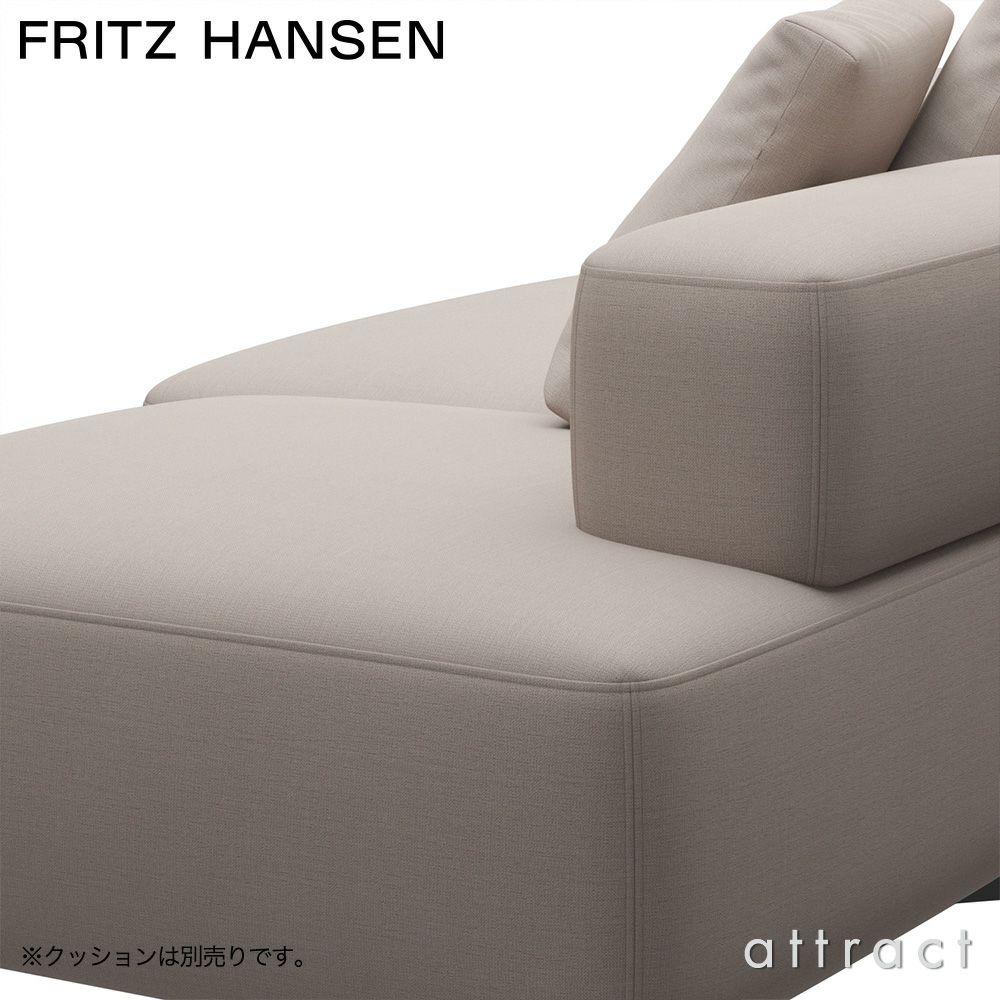 FRITZ HANSEN フリッツ・ハンセン ALPHABET SOFA アルファベットソファ PL210-3 2シーター ソファ W210cm コーナー位置：左コーナー Christianshavn クリスチャンハウン カラー：26色 （単色張り） デザイン：ピエロ・リッソーニ ※クッション別売り